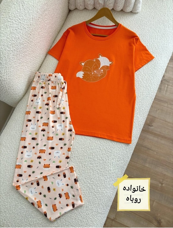 کد 232 ست تیشرت وشلوار طرحدار اعلا