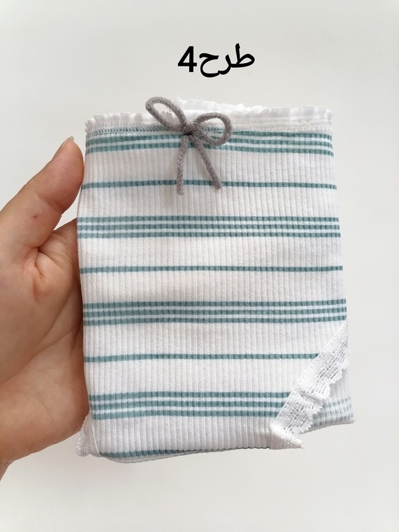 کد 240 شورت نخ پنبه فانتزی وارداتی عروسکی