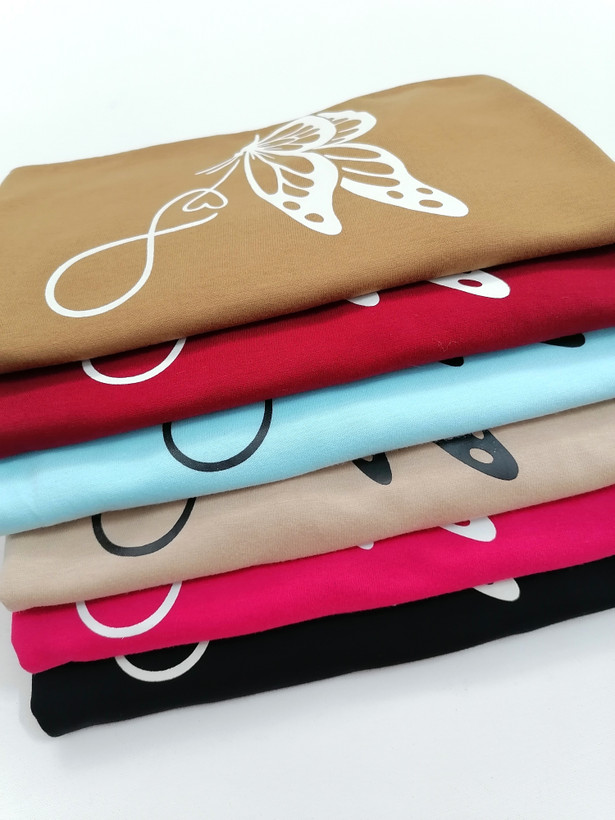کد252 تیشرت نخ وپنبه پروانه اعلا