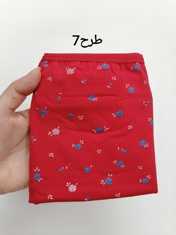 کد258 شورت نخ پنبه طرحدار سایزبزرگ