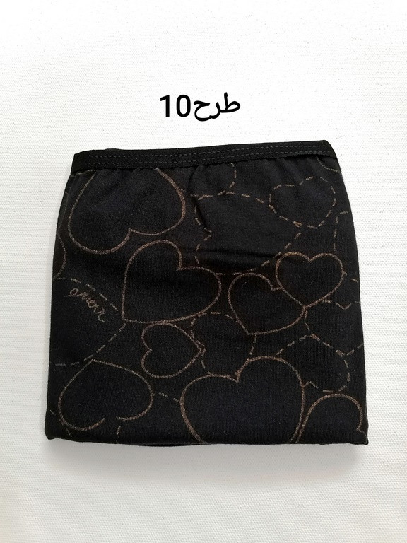 کد258 شورت نخ پنبه طرحدار سایزبزرگ