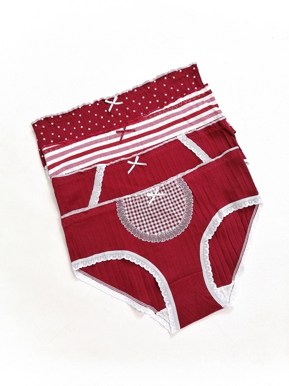 کد 264 شورت نخ پنبه عروسکی فانتزی وارداتی