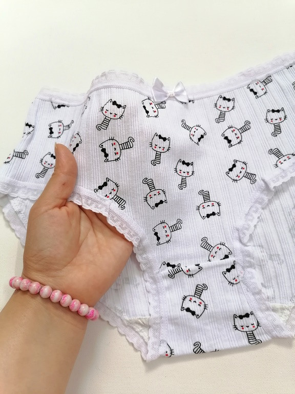 کد 264 شورت نخ پنبه عروسکی فانتزی وارداتی