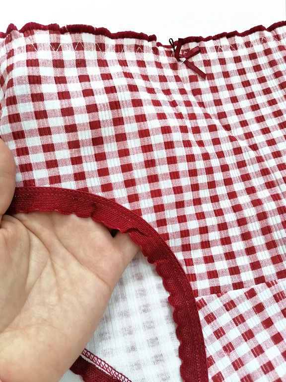کد 264 شورت نخ پنبه عروسکی فانتزی وارداتی