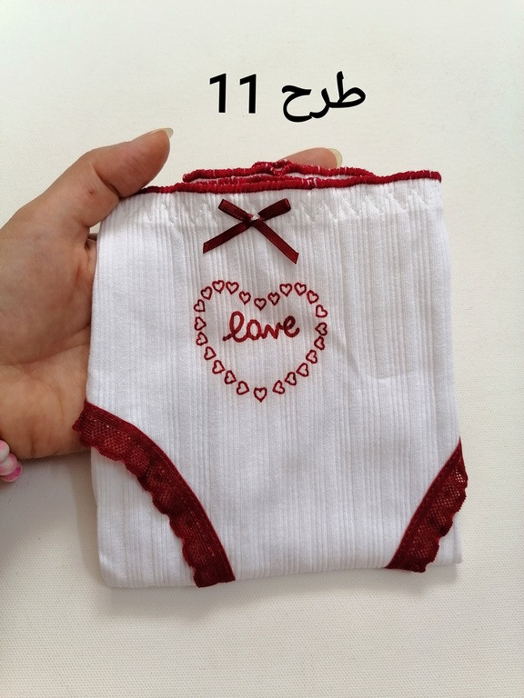 کد 264 شورت نخ پنبه عروسکی فانتزی وارداتی