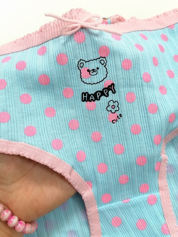 کد265 شورت نخ پنبه کبریتی عروسکی فانتزی وارداتی
