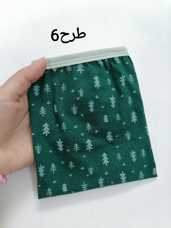 کد 266 شورت نخ پنبه فاق بلندطرحدار سایزکوچک