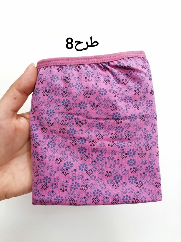 کد258 شورت نخ پنبه طرحدار سایزبزرگ